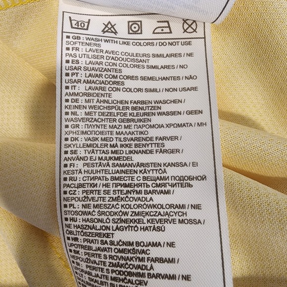 Nike Tour De France Yellow Cycling Jersey Mens XL Active Zip Up Outdoors Athlete - Picture 10 of 11